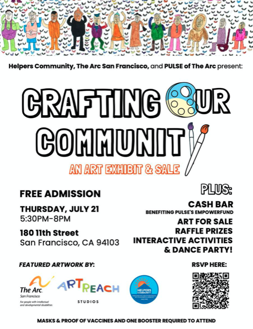 Successful Crafting Our Community Event at the Arc SF