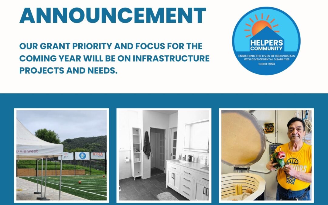Helpers Community Inc. Grant Cycle Announcement 2025